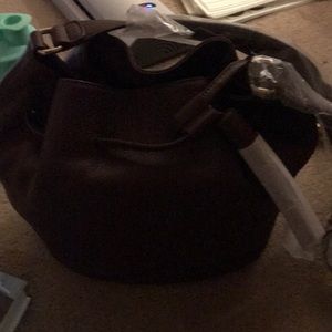 Brooks Brothers leather handbag